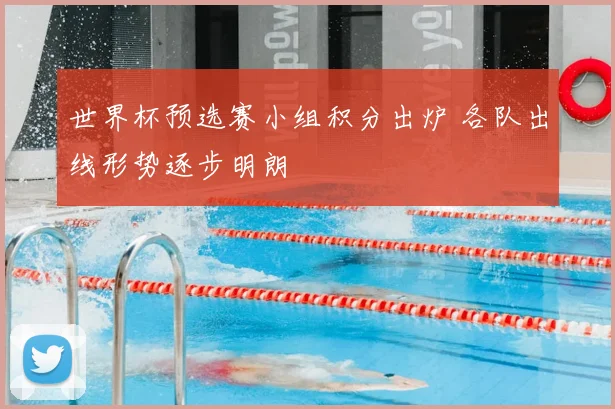 世界杯预选赛小组积分出炉 各队出线形势逐步明朗
