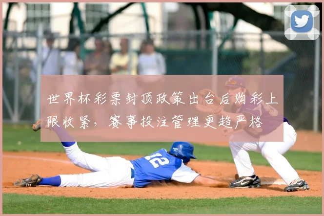 世界杯彩票封顶政策出台后购彩上限收紧，赛事投注管理更趋严格